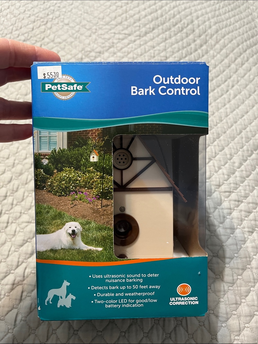 PetSafe Outdoor Bark Control - Blue and Teal Packaging